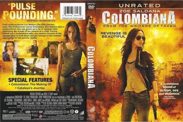 Colombiana (2011) WS R1 Front Colombiana 2011 WS R1 DVD Cover Cover Dude 599x400 Movie-index.com